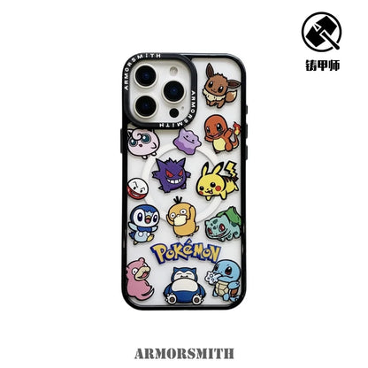 Luxury Pokemons Ditto Bulbasaur Phone Case For iPhone