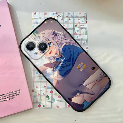 Anime Hololive Gawr Gura Phone Case For iPhone