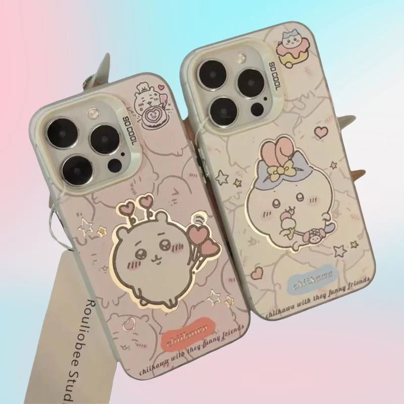 Anime Chiikawa Hachiware Usach Mobile Phone Case Cute Applicable For iPhone