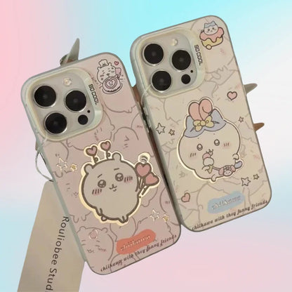 Anime Chiikawa Hachiware Usach Mobile Phone Case Cute Applicable For iPhone