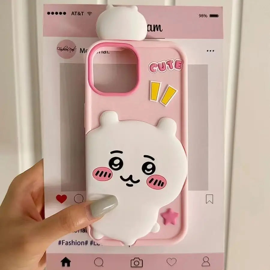 Anime Chiikawa Hachiware Usagi Mobile Phone Case Available For iPhone