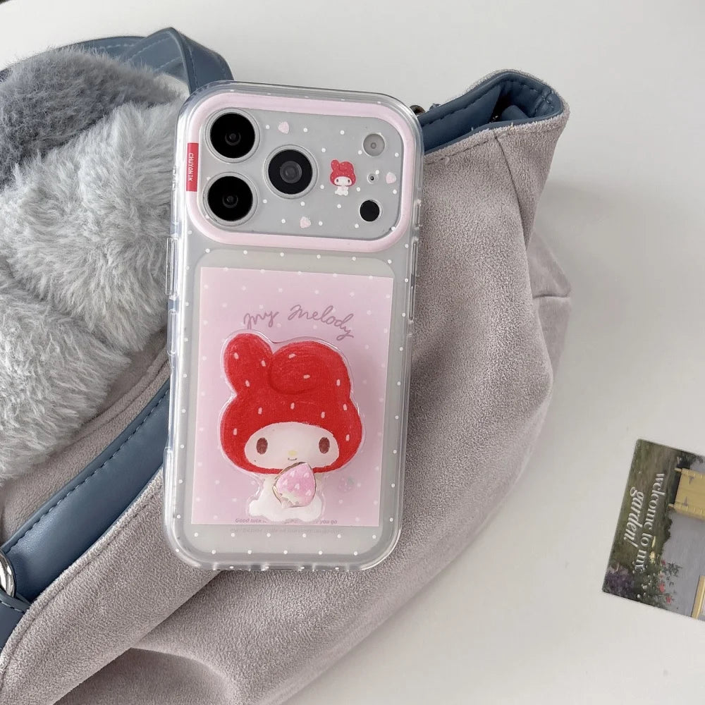Cute My Melody Large Camera Window Phone Case