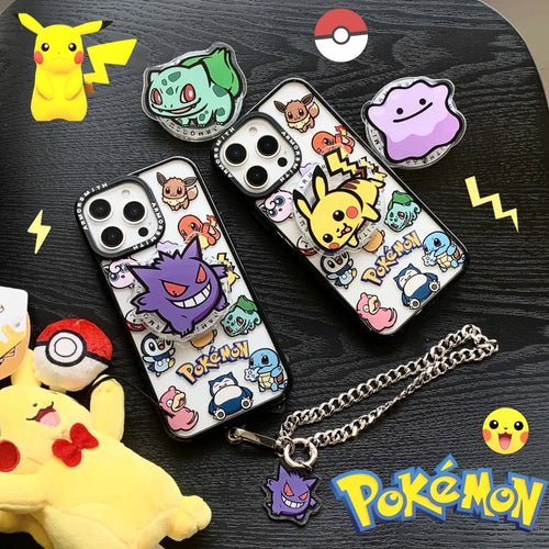 Luxury Pokemons Ditto Bulbasaur Phone Case For iPhone