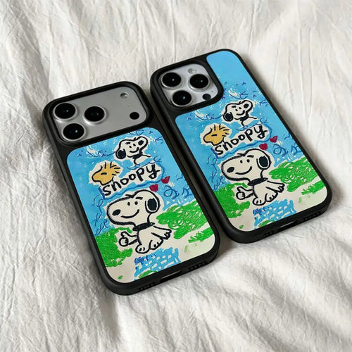 Anime Cartoon Snoopy Soft Back Cover Mobile Phone Case For iPhone
