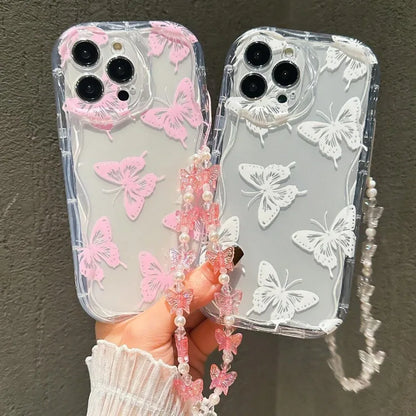 Butterfly Pattern Phone Case For iPhone