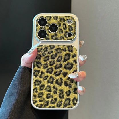 New Big Windows Leopard Phone Case For iPhone
