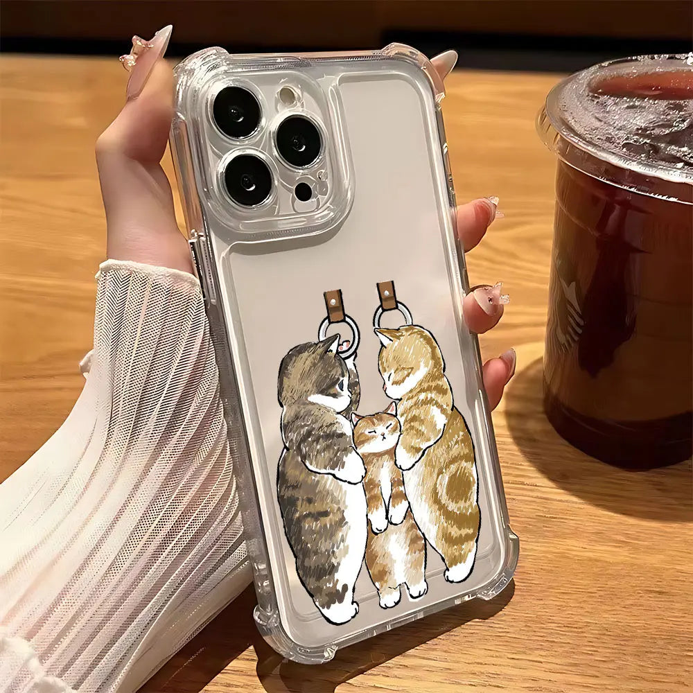 Mofusands Cat Phone Case For iPhone