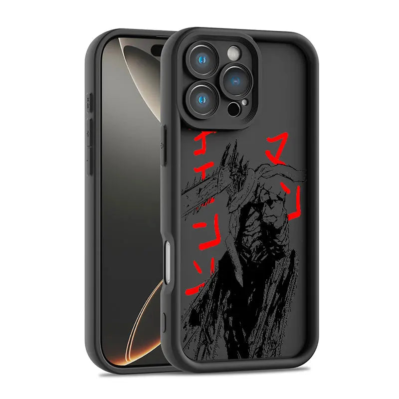 Anime Chainsaw Man Shockproof Phone Case For iPhone