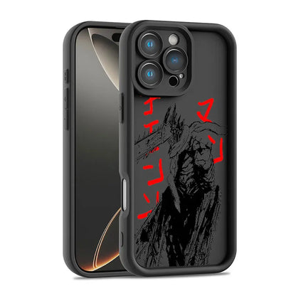 Anime Chainsaw Man Shockproof Phone Case For iPhone