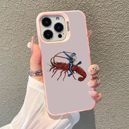 Lobster Diving With Scuba Diver Phone Case For iPhone