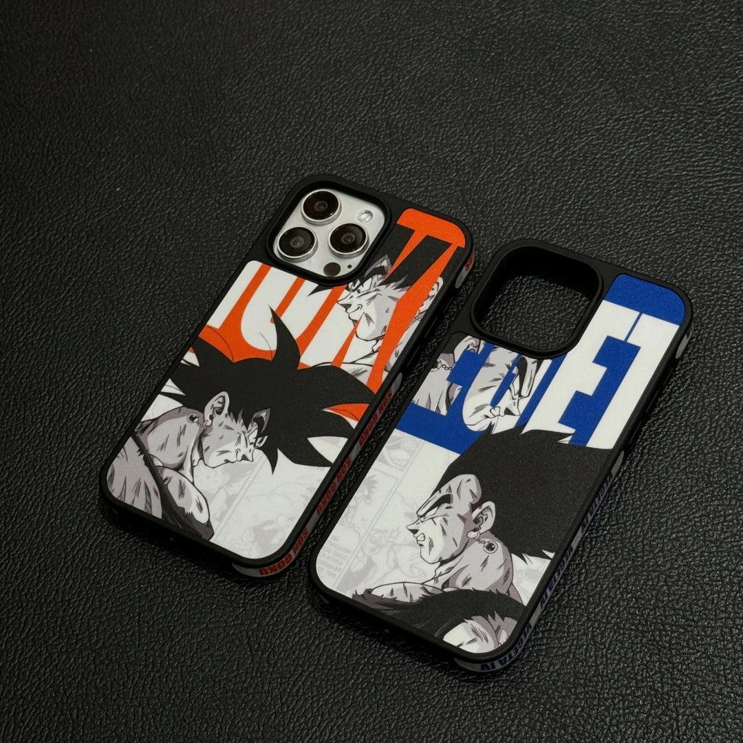 3D Dragon Ball Son Goku Vegeta Phone Case For iPhone