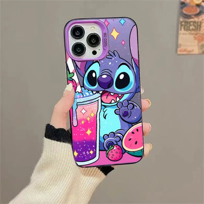 Disney Cute Cartoon Stitch Phone Case For iPhone