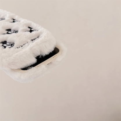 Cute Winter Warm Plush Phone Case