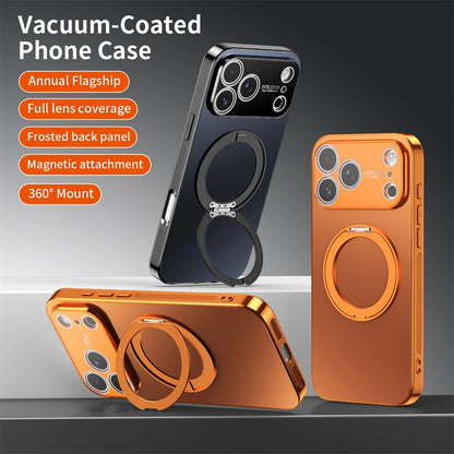 360° Rotating Magnetic Ring Stand Case For Magsafe For iPhone