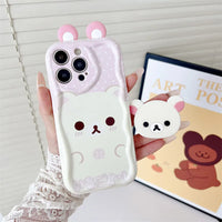 white With Holder