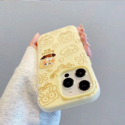 Anime Spongebo Squarepants Mobile Phone Case Available For iPhone