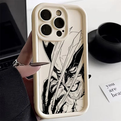 Marvel Wolverine Art Phone Case For iPhone