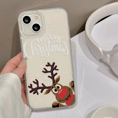 Christmas Tree Snowflake Phone Case For iPhone