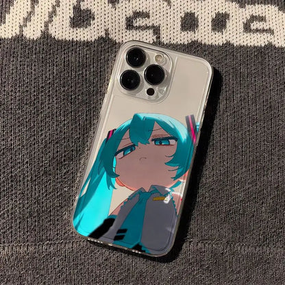 Anime Hatsune Miku Tpu Mobile Phone Case Suitable For Apple