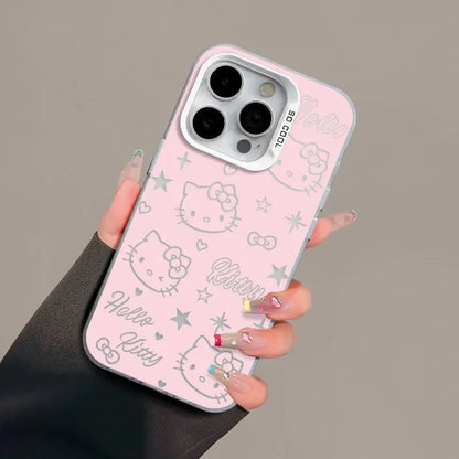 Hello Kitty Star Cute Phone Case For iPhone