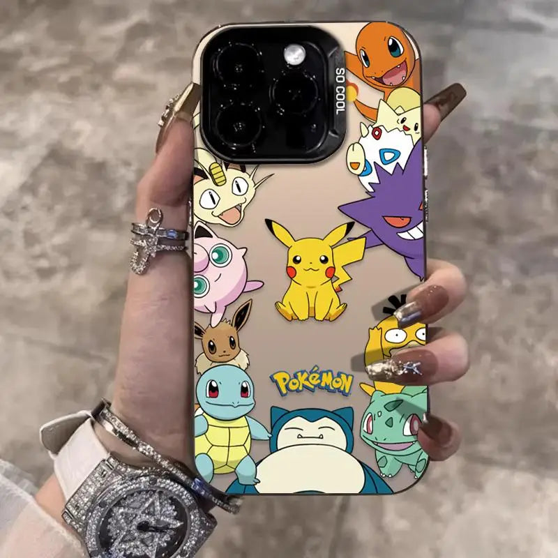 Cute Snorlax Jigglypuff Phone Case  For iPhone