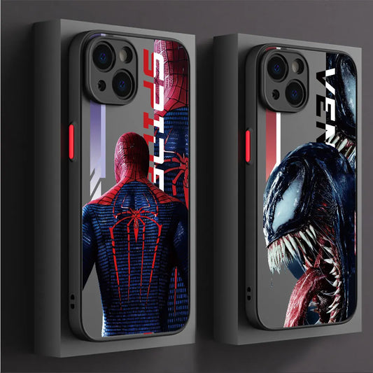Marvel Spider-Man Groot Iron-Man For iPhone Phone Case