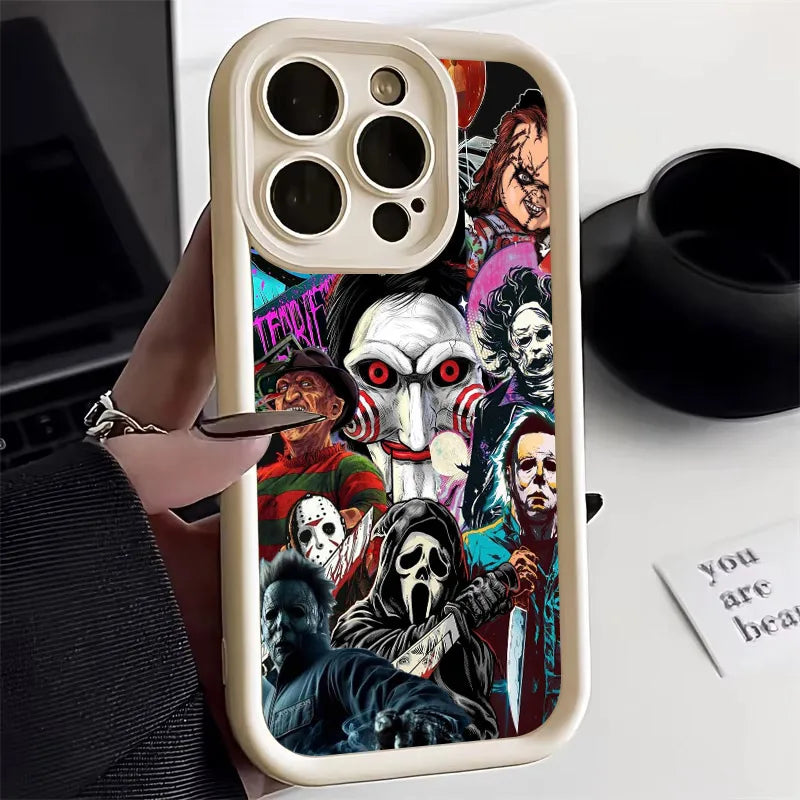 Halloween Michaels Myers Silicone Case For iPhone
