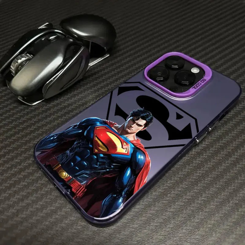 Supermans Batmans Phone Case For iPhone