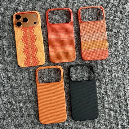 Half Pack Carbon Fiber For Magsafe Magnetic Phone Case For iPhone