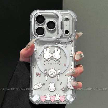 Kawaii Miffy Magnetic Phone Case