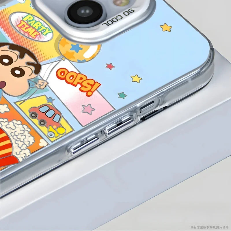 Anime Crayon Shin-Chan Phone Case For iPhone