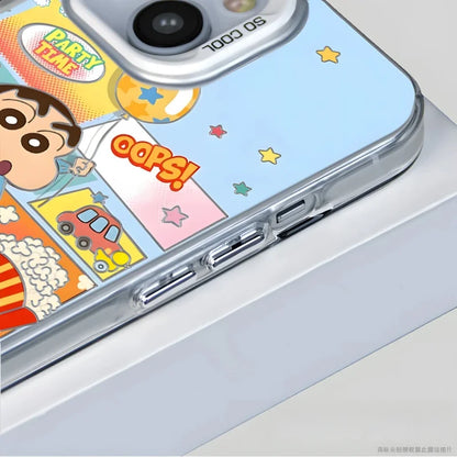 Anime Crayon Shin-Chan Phone Case For iPhone