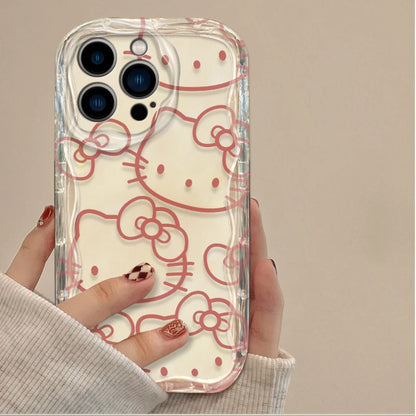 Sanrio Hello Kitty Soft Phone Case For iPhone