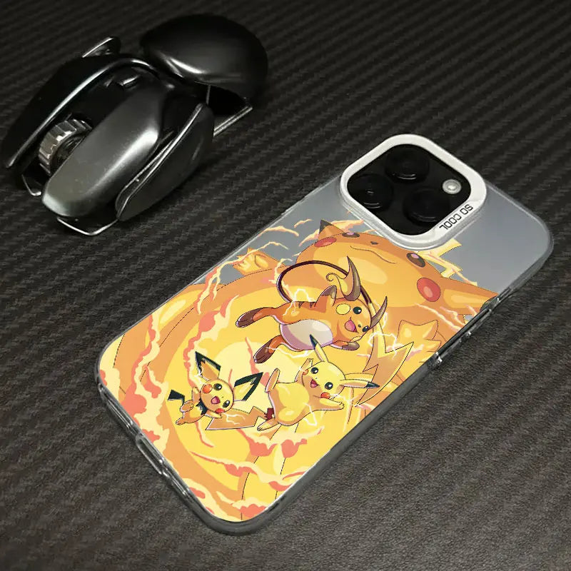 Pokemon Gengar Pikachus Eeveelutions Anime Coque Phone Case