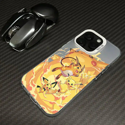 Pokemon Gengar Pikachus Eeveelutions Anime Coque Phone Case