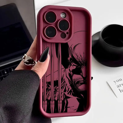 Marvel Wolverine Art Phone Case For iPhone