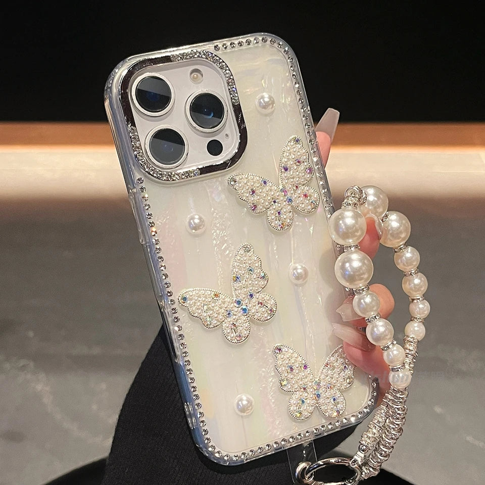 Bling Bling Glitter Silicone Phone Case For iPhone