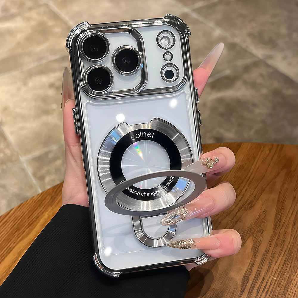 Magnetic Bracket Case For Magsafe For iPhone