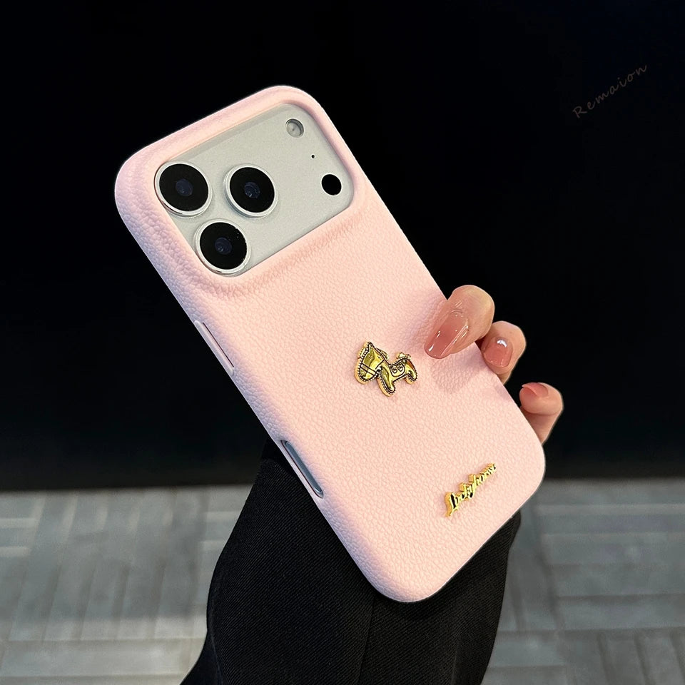 Luxury Leather Phone Case For iPhone