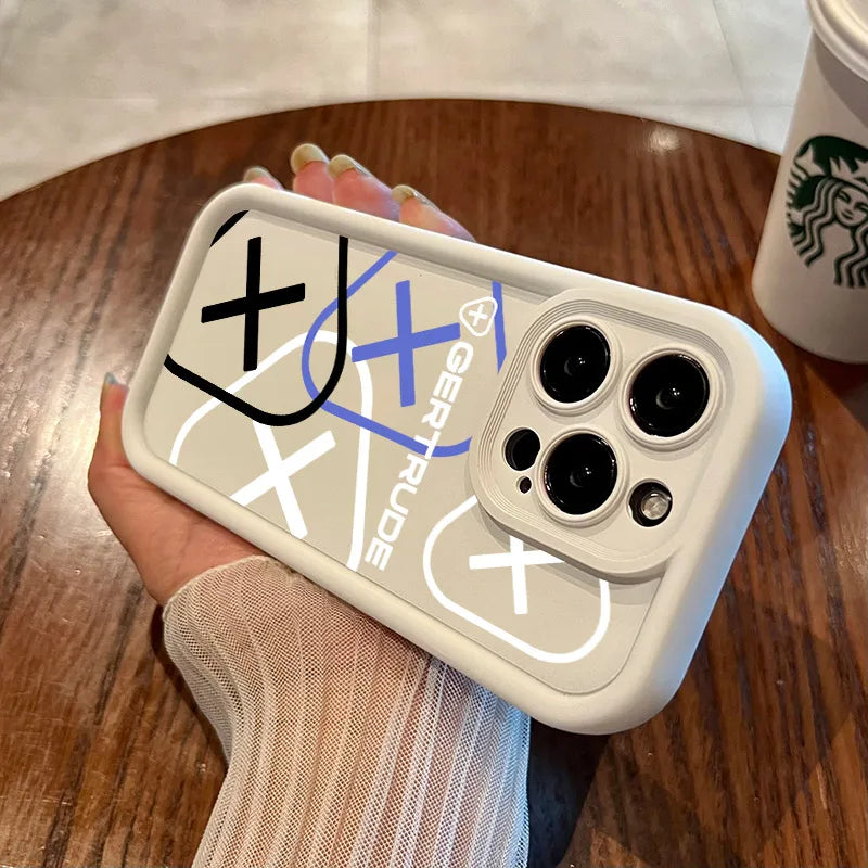Fashion Luxury For Gertrudes Silicone Case For  iPhone