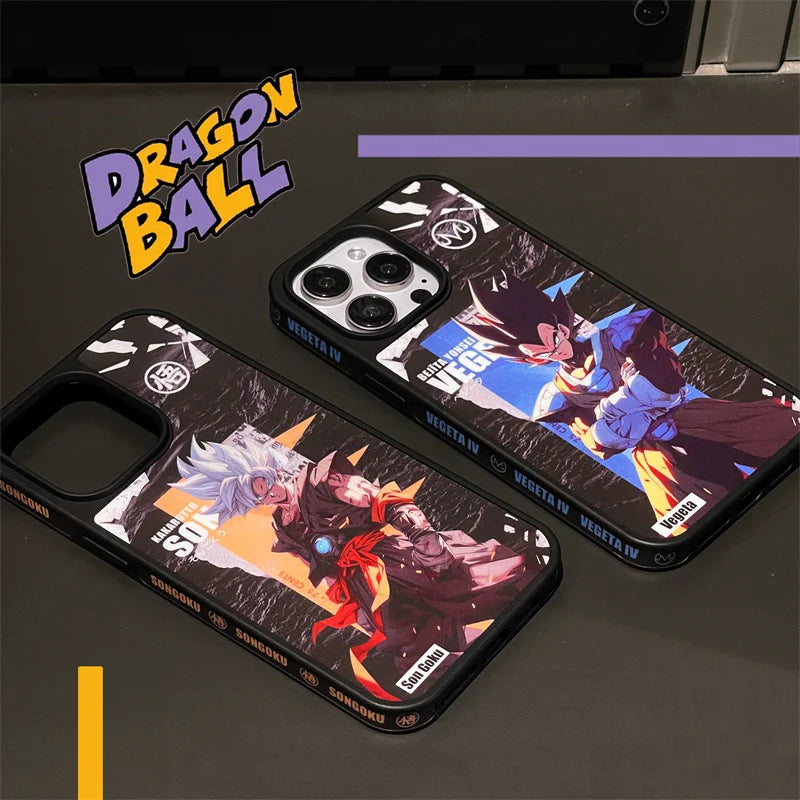 Luxury Anime Dragon Ball Goku Z Pattern Silicone Case For iPhone