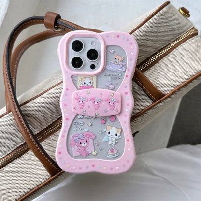 Cute Bow Shape Cartoon Car Phone Case