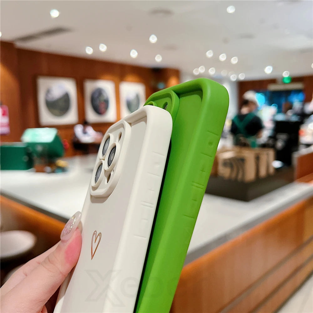 Magnetic Liquid Silicone Rotating Bracket Phone Case For iPhone