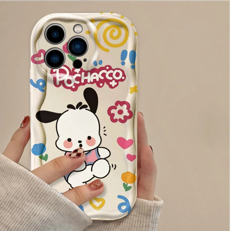 Cute Cartoon Pochacco Phone Case For iPhone