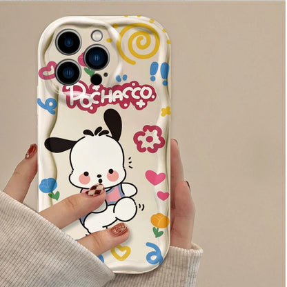 Cute Cartoon Pochacco Phone Case For iPhone