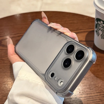Cute Matte Clear Phone Case For iPhone