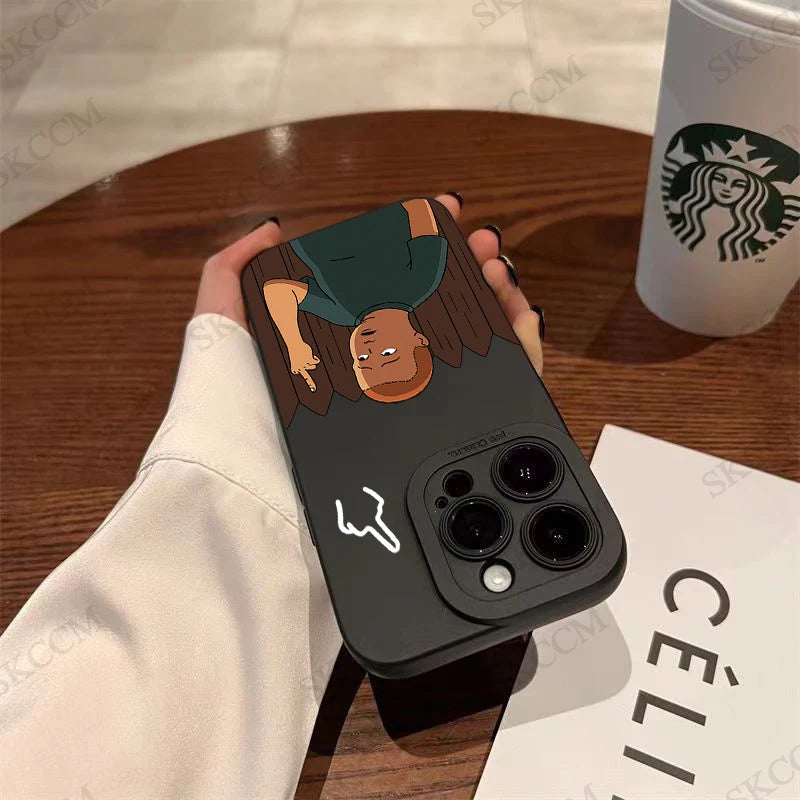 Funny Cartoon Man Phone Case For iPhone