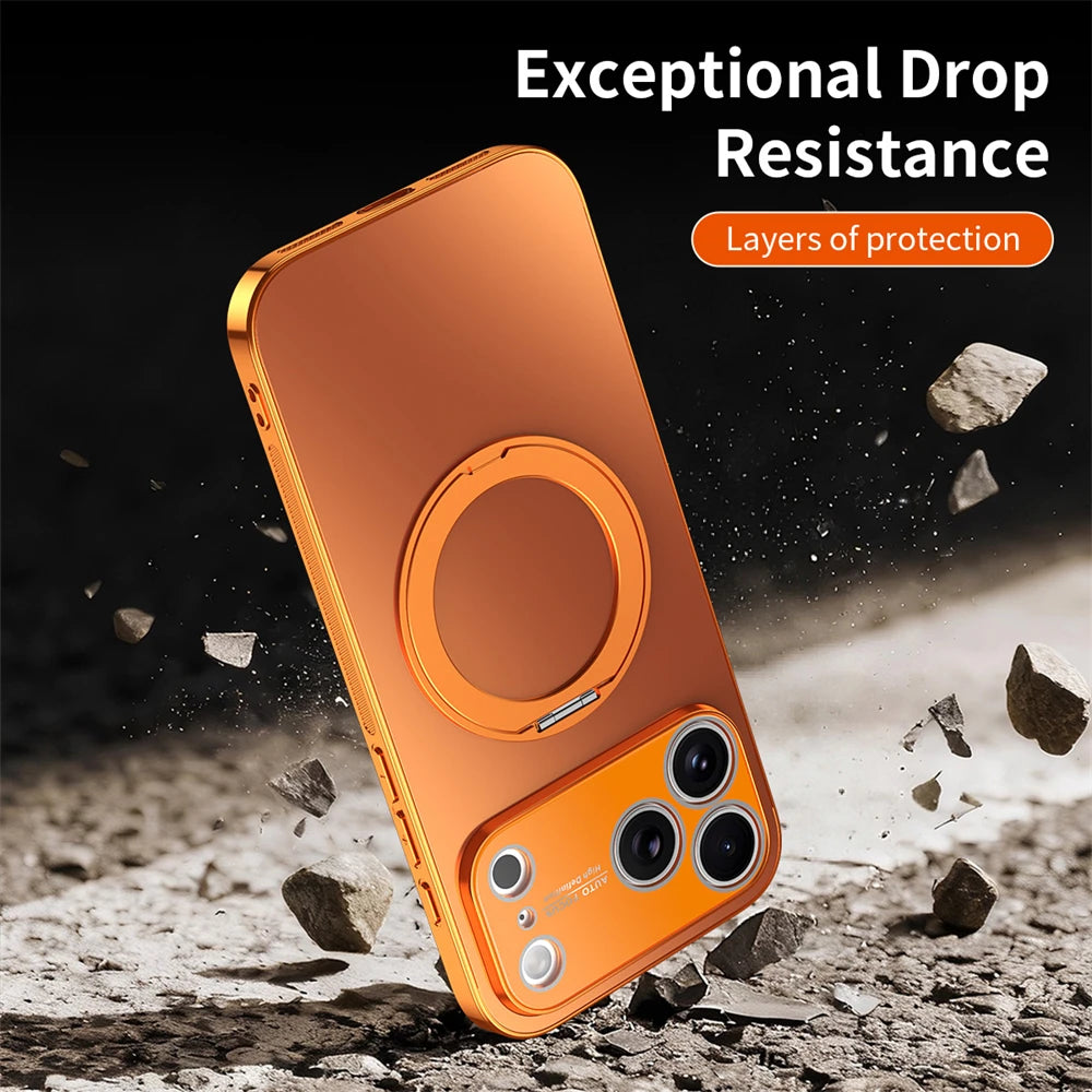 360° Rotating Magnetic Ring Stand Case For Magsafe For iPhone