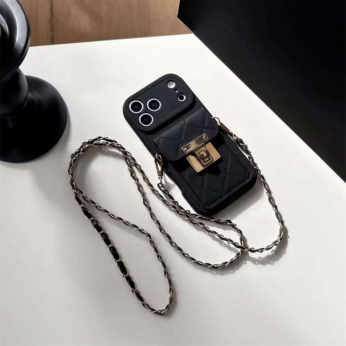 Leather Crossbody Phone Case For iPhone