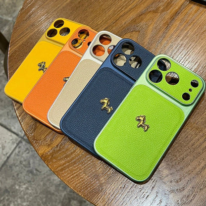 3D Big Window Horse Phone Case For iPhone